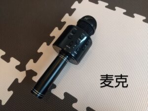 中国語カラオケ　自宅　勉強　マイク